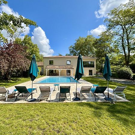 La Maison L'Eperon, Stylish 5 Star Villa Surrounded By Vineyard Near Saint Emilion Verac Bagian luar foto