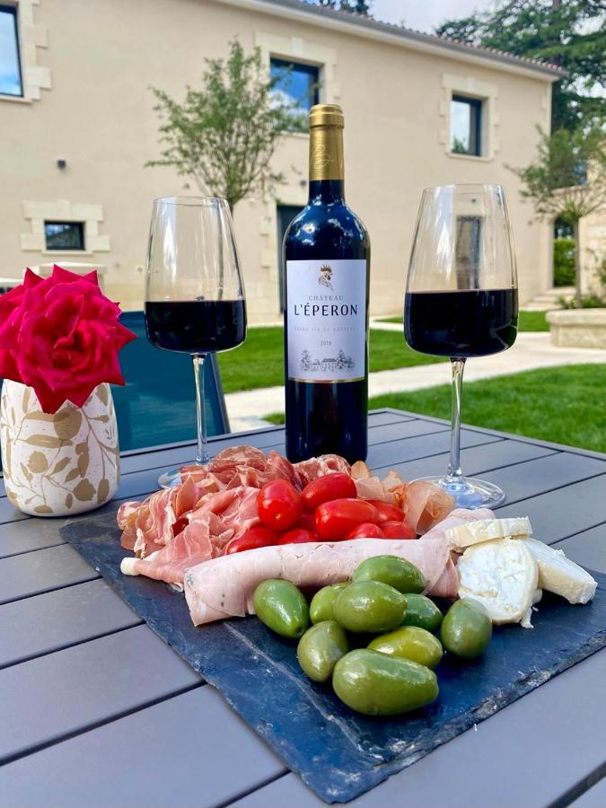 La Maison L'Eperon, Stylish 5 Star Villa Surrounded By Vineyard Near Saint Emilion Verac Bagian luar foto